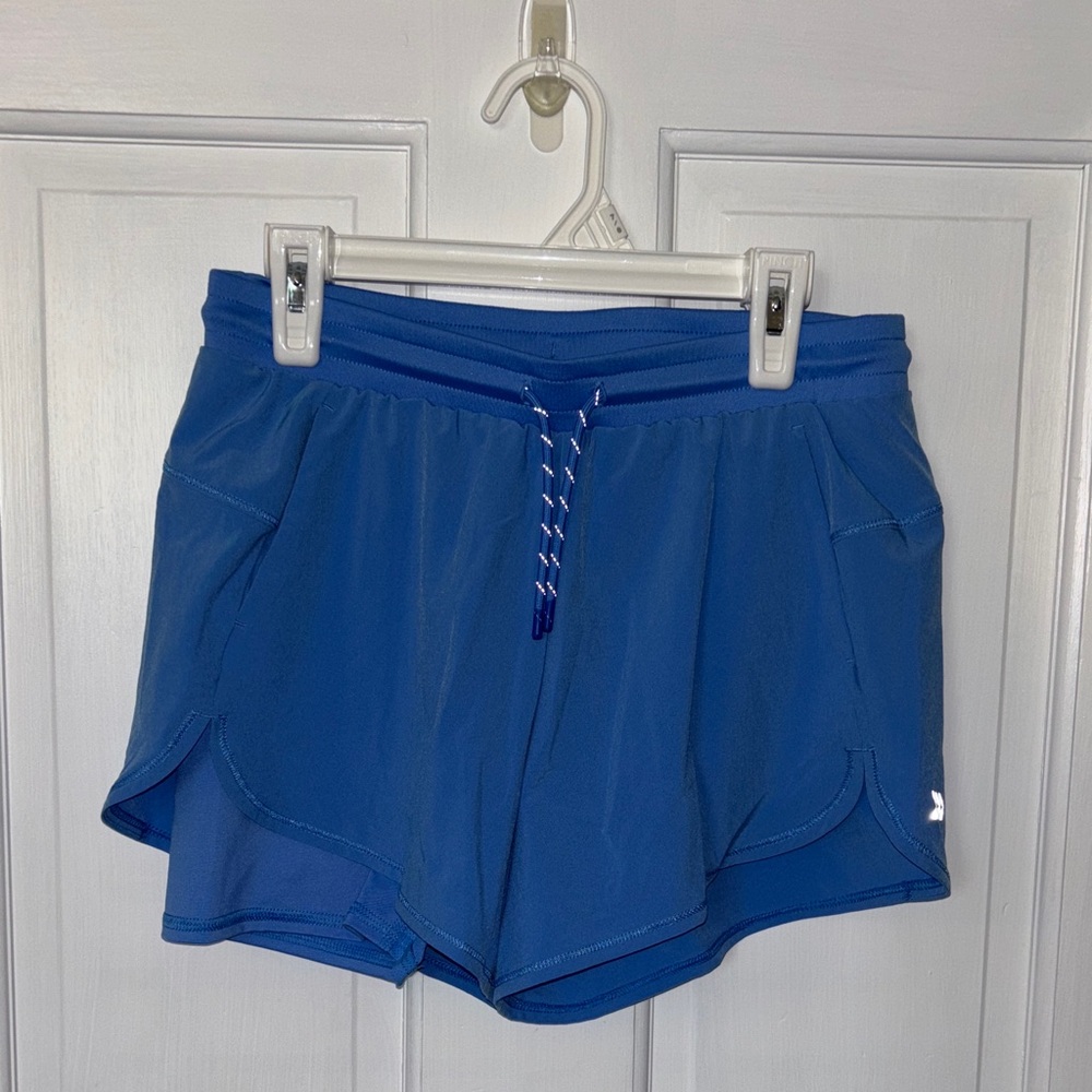 All in Motion Girls Blue Athletic Shorts